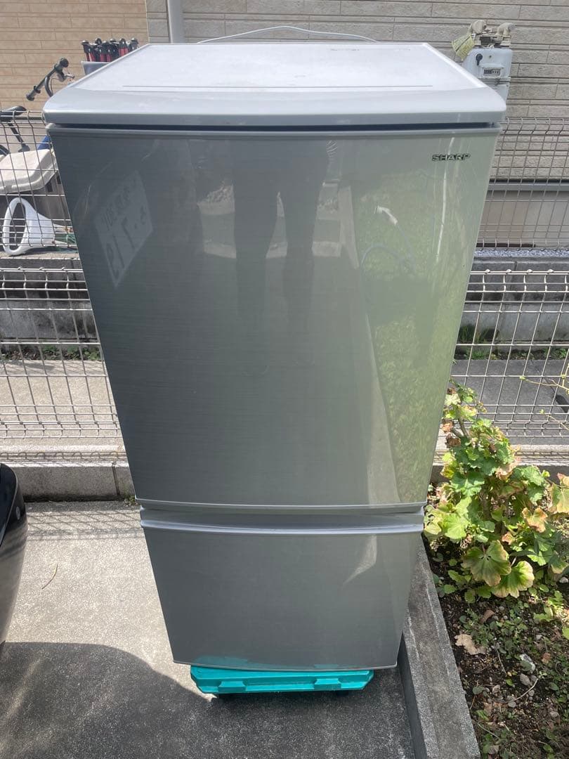 【2018年製】SHARP 冷蔵庫 SJ-D14D-S 137L