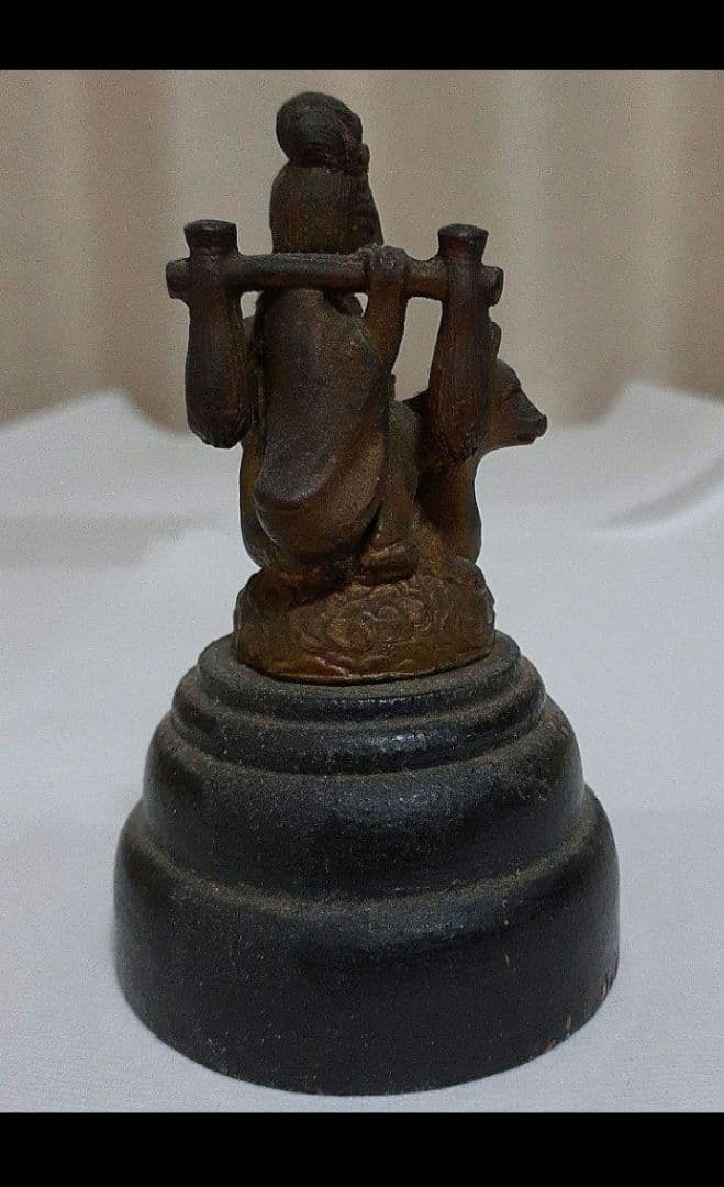 ダキニテン　仏像　古銅