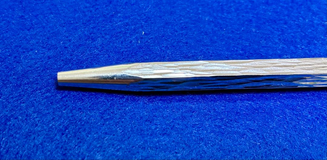 カランダッシュ　ベネシアン　ボールペン　銀張