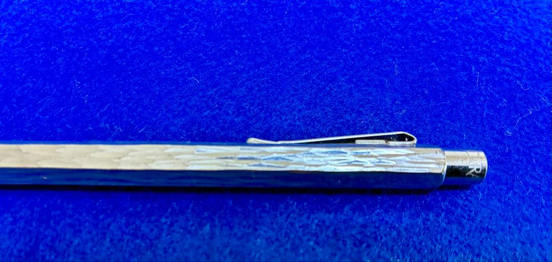 カランダッシュ　ベネシアン　ボールペン　銀張