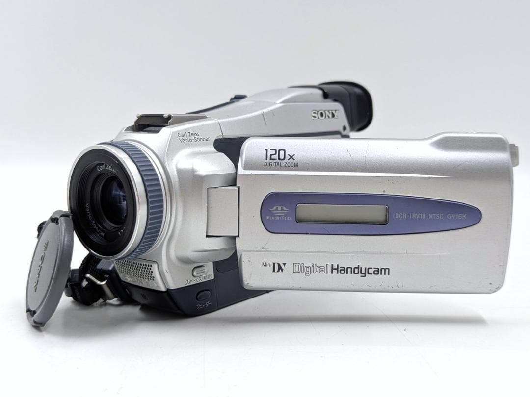 miniDVのダビングに！ SONY ビデオカメラ DCR-TRV18