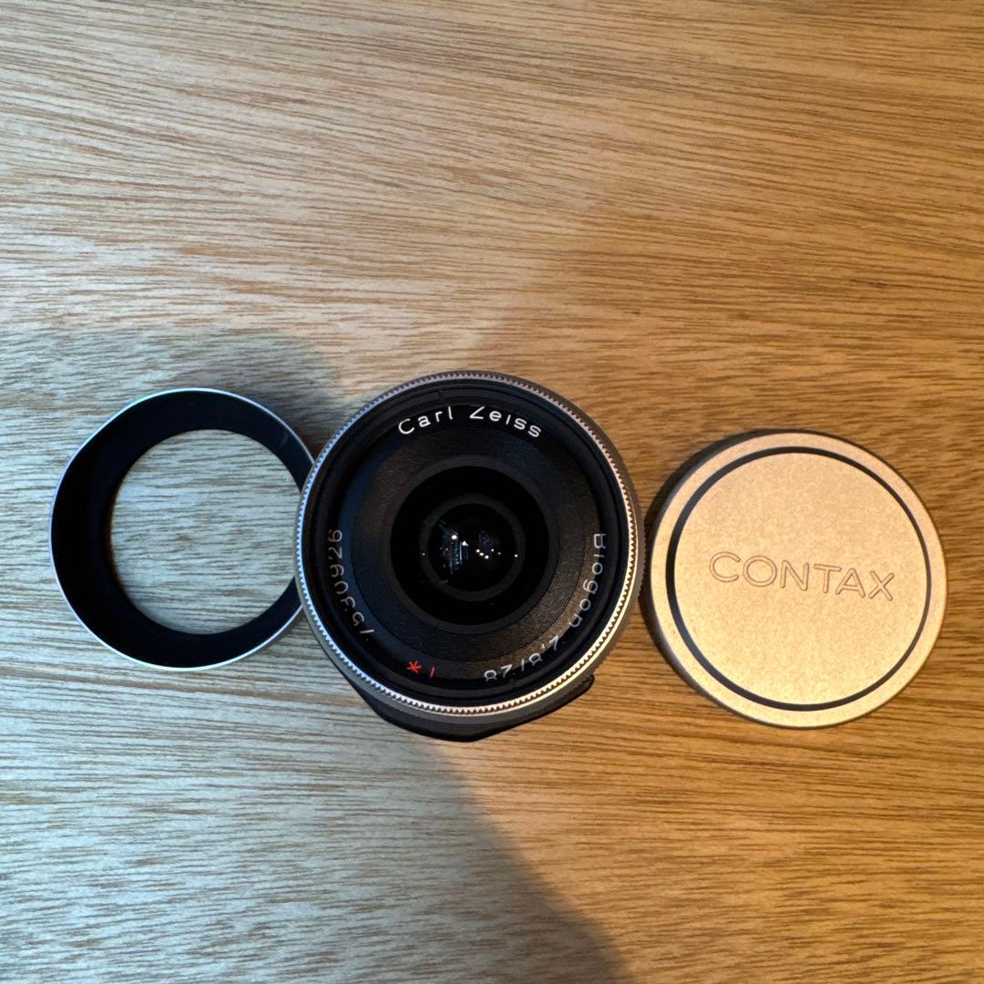 フィルムカメラ CONTAX G1 + Planar F2/45 + Biogon F2/28