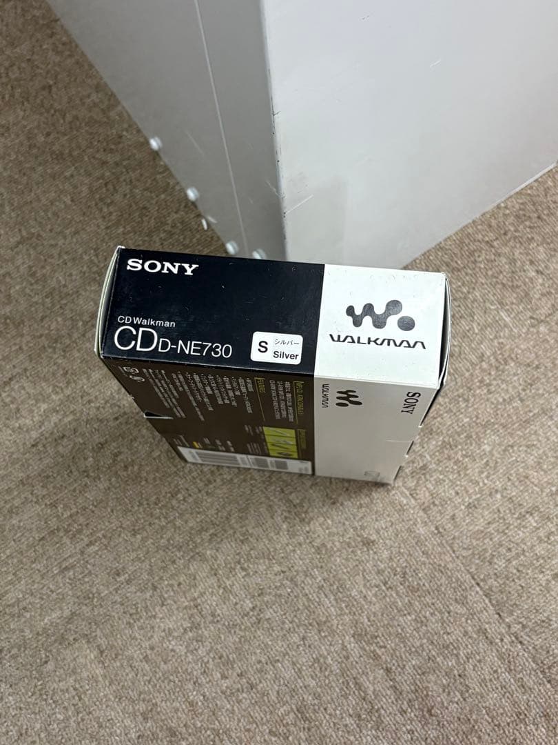 【ほぼ新品】SONY ソニー CD D-NE730 MP3 再生 動作品 純正品