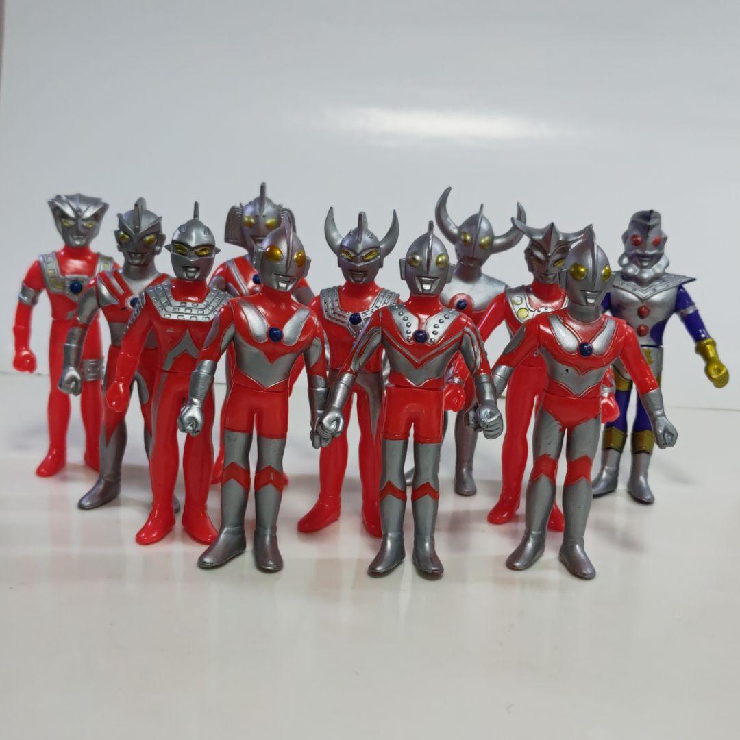 ポピー「ウルトラマン」ミニソフビ・ウルトラマンファミリー１１（中古・１９７８年）