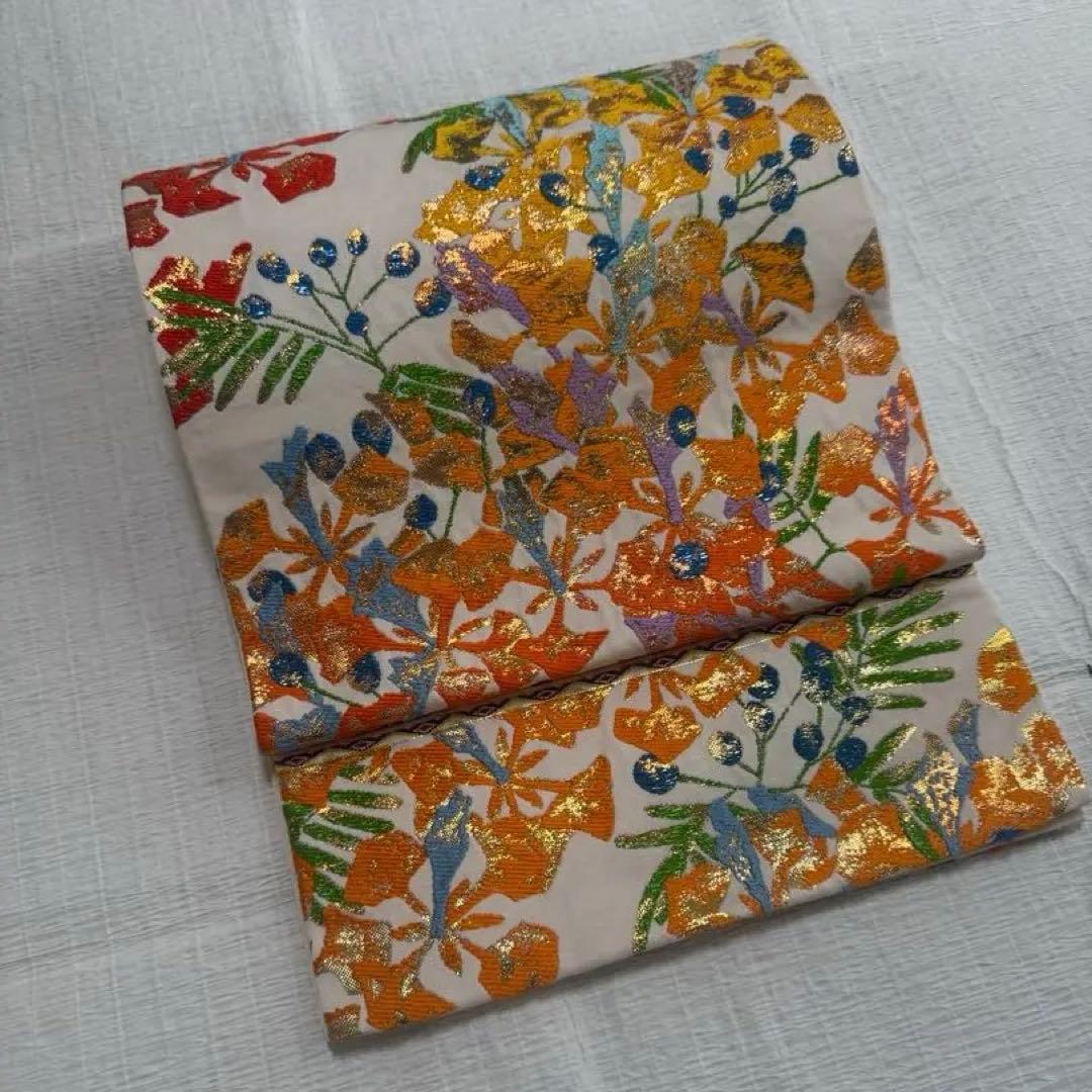 龍村平蔵　本袋帯　六通