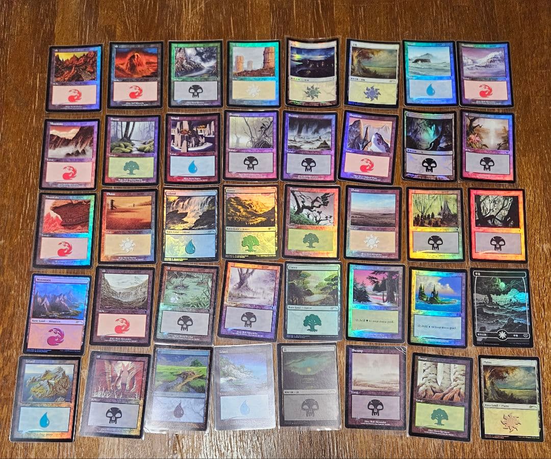 マジックザギャザリング　基本土地等　まとめ売り