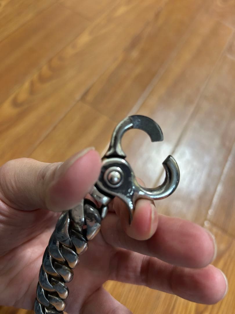 【レア】DEMAGOGUE 182gシルバー ブレスレット