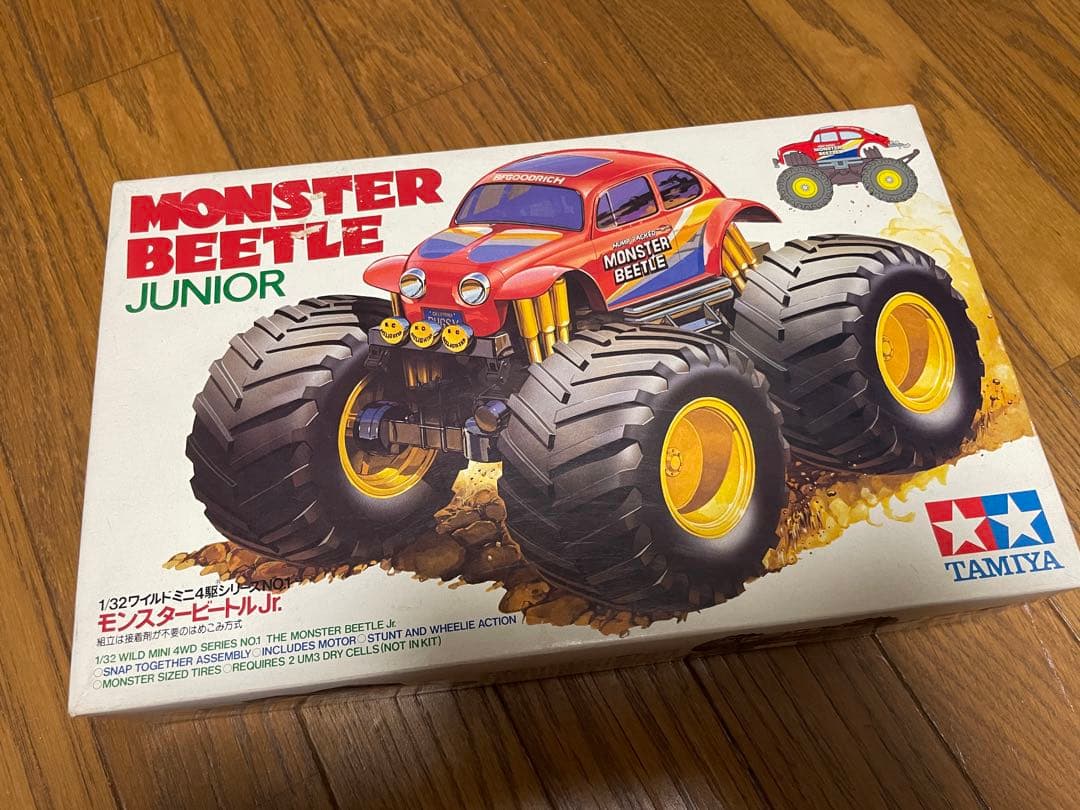 タミヤ　ワイルドミニ四駆　モンスタービートルJr. 未使用　未組立て