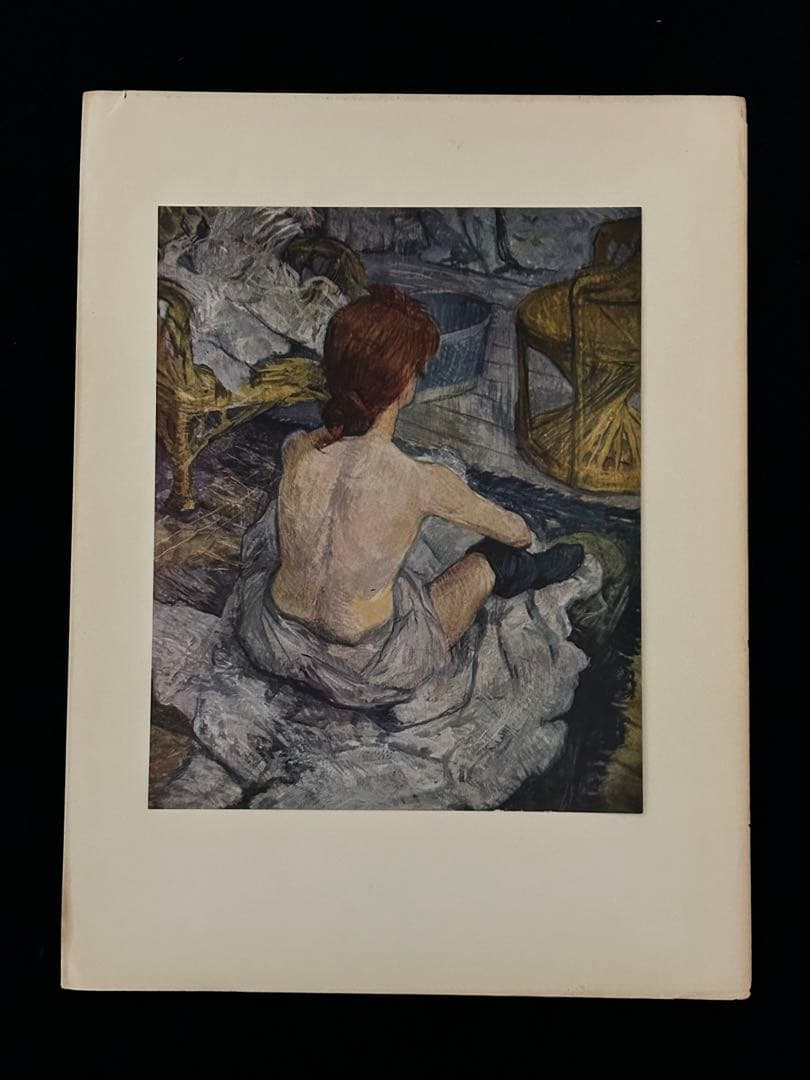 ロートレックリトグラフ5枚まとめ売り 紙もの印刷物海外ジャンクジャーナル