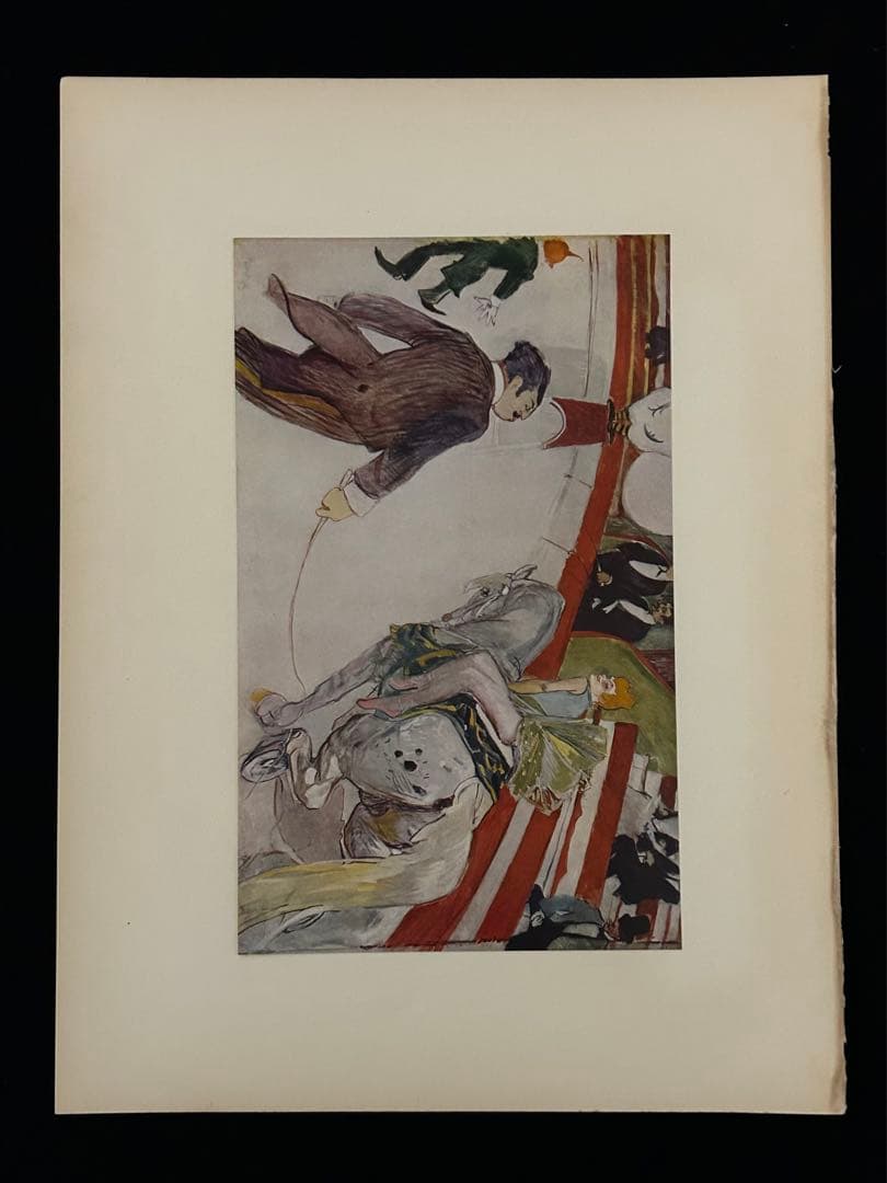 ロートレックリトグラフ5枚まとめ売り 紙もの印刷物海外ジャンクジャーナル