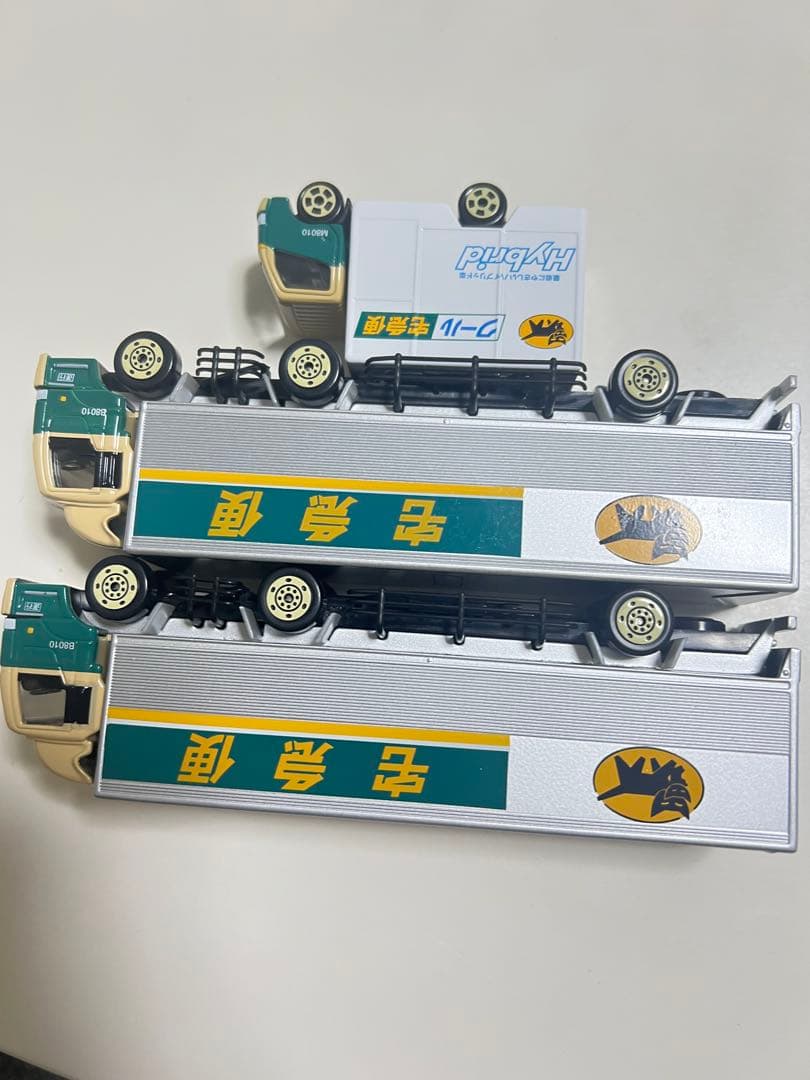 美品 クロネコヤマト非売品 トラック ミニカー 3台セット