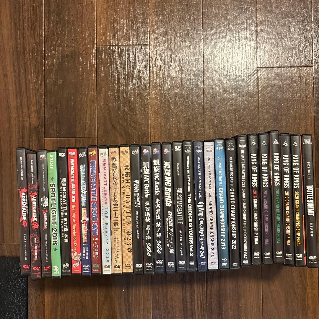 MCバトル28枚セット　戦極•凱旋•UMB•KOK•BATTLE SUMMIT他