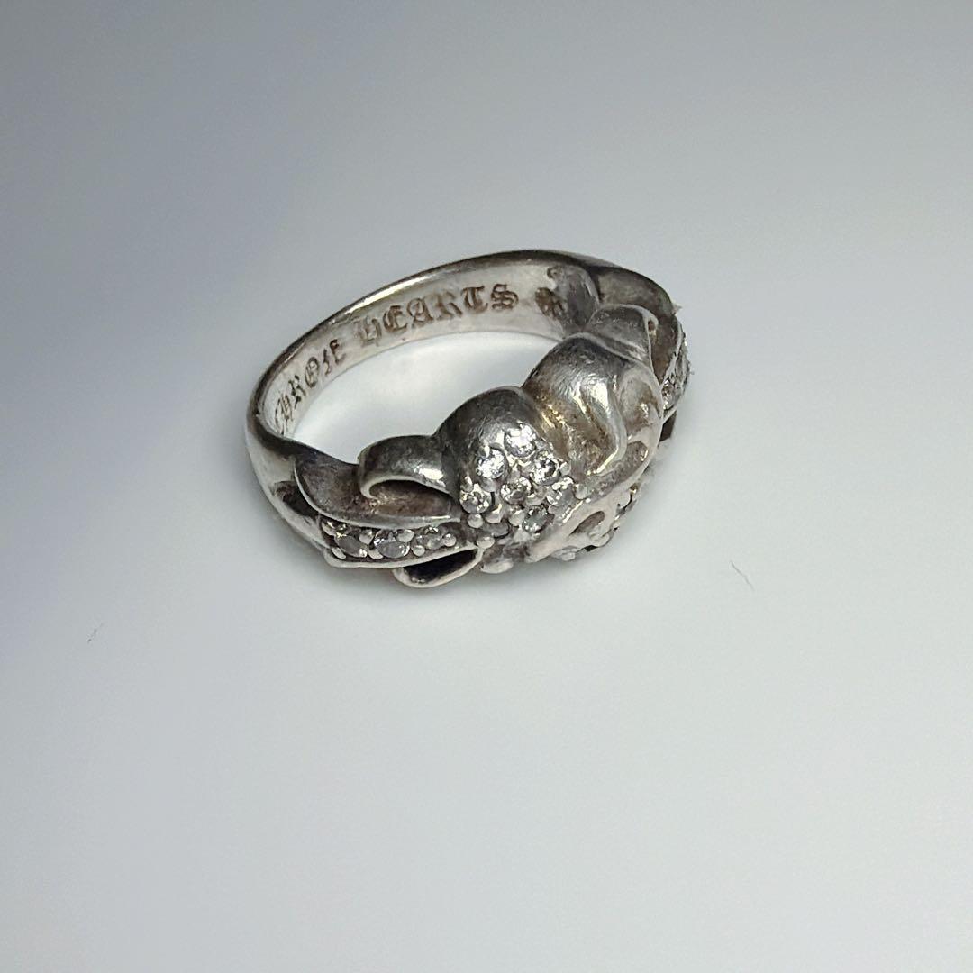 クロムハーツ　フローラル　ハートリング　17号