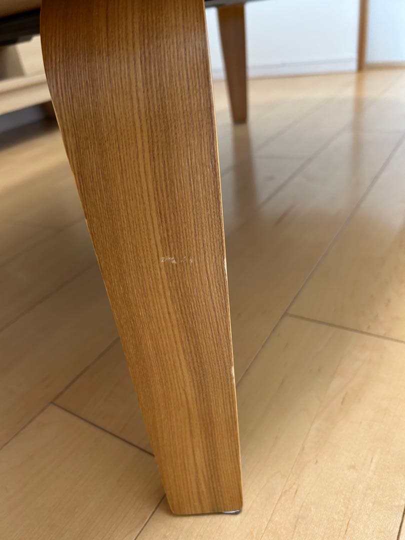 無印良品　楕円形 こたつ机 （大）+ こたつ布団　フラットヒーター