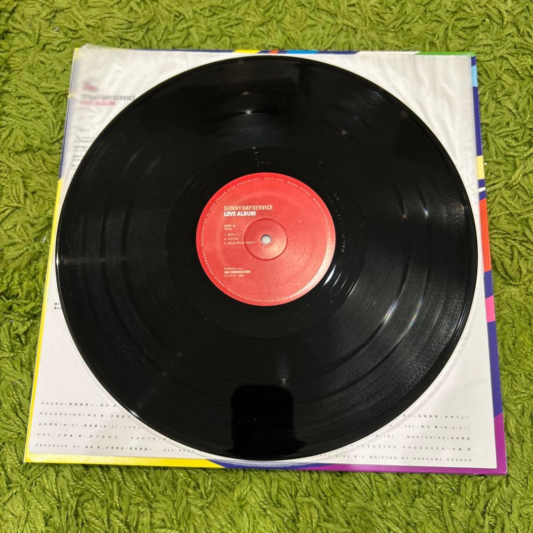 2*。様 サニーデイサービス　LOVE ALBUM 2LPオリジナルレコード