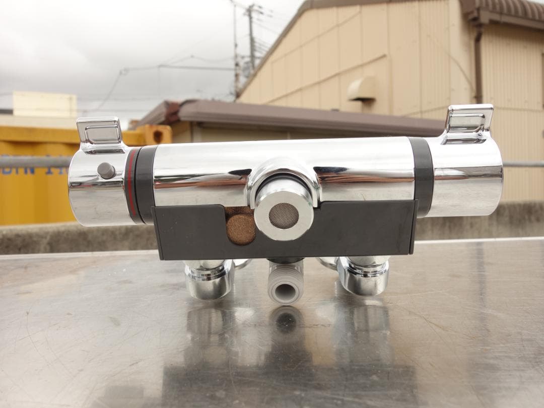 M▽▼KVK サーモスタット式シャワー 混合水栓 水道 (38017)