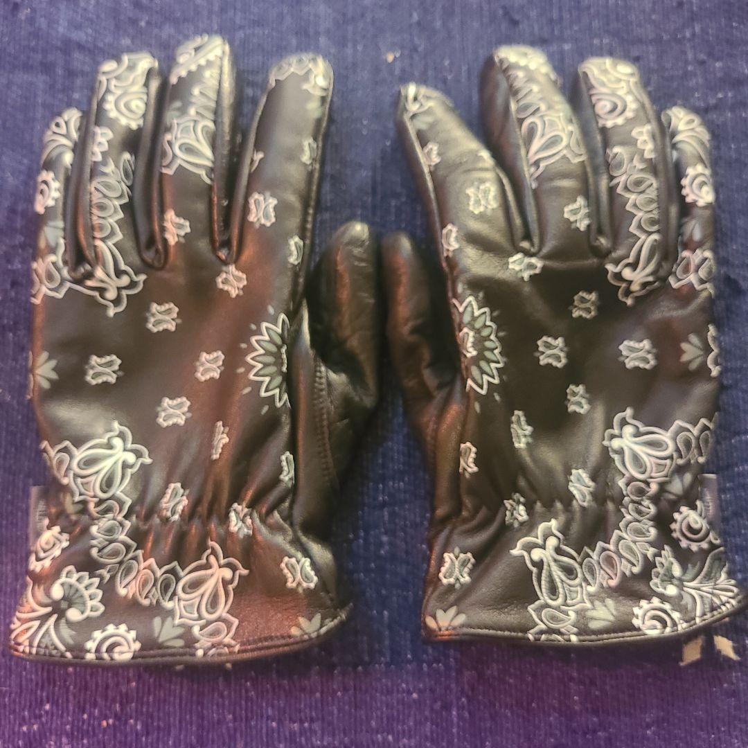 Challenger チャレンジャー ネイバーフッド サムズ レザー手袋 L