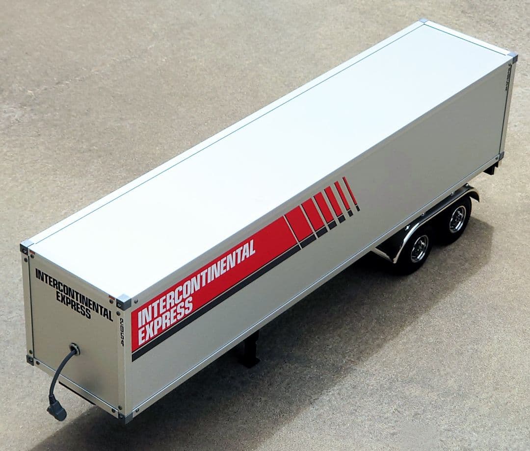 タミヤ トレーラートラック用 パネルバン セミトレーラー 美品