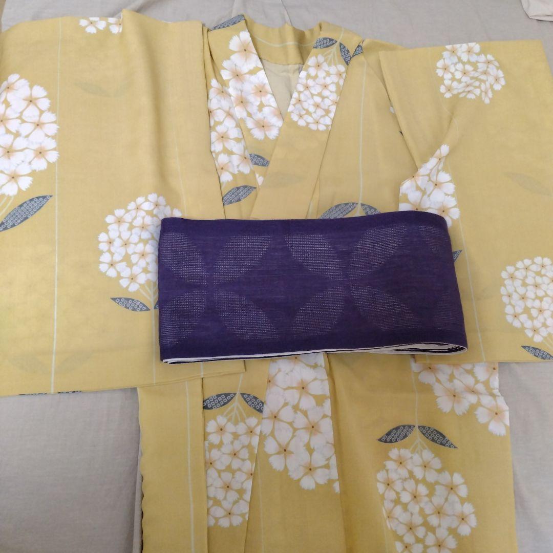 手縫い仕立ての浴衣(ポリエステル）