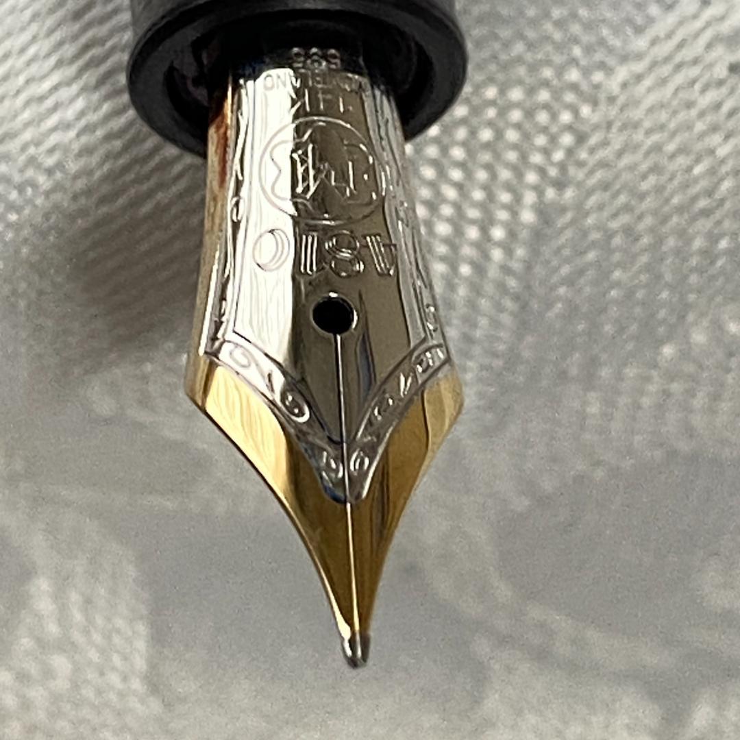 万年筆 モンブラン マイスターシュテュック 4810 ペン先 14K585 黒