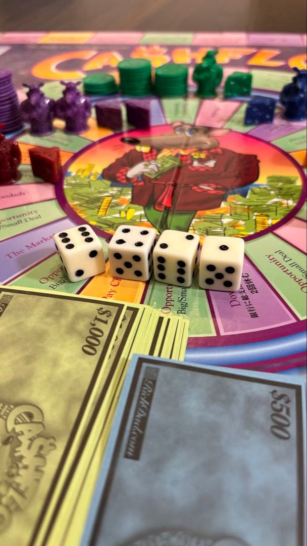 美品✨キャッシュフローゲーム101 日本語版 大量トークン・コマ追加