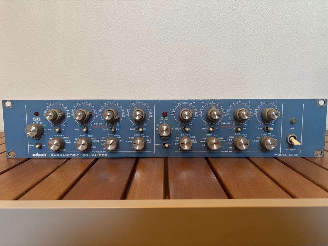 Orban パラメトリックイコライザー Model 622 Bビンテージ