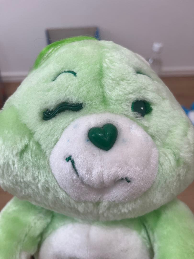 ケアベアグッドラックベア　ケナー社ビンテージぬいぐるみ