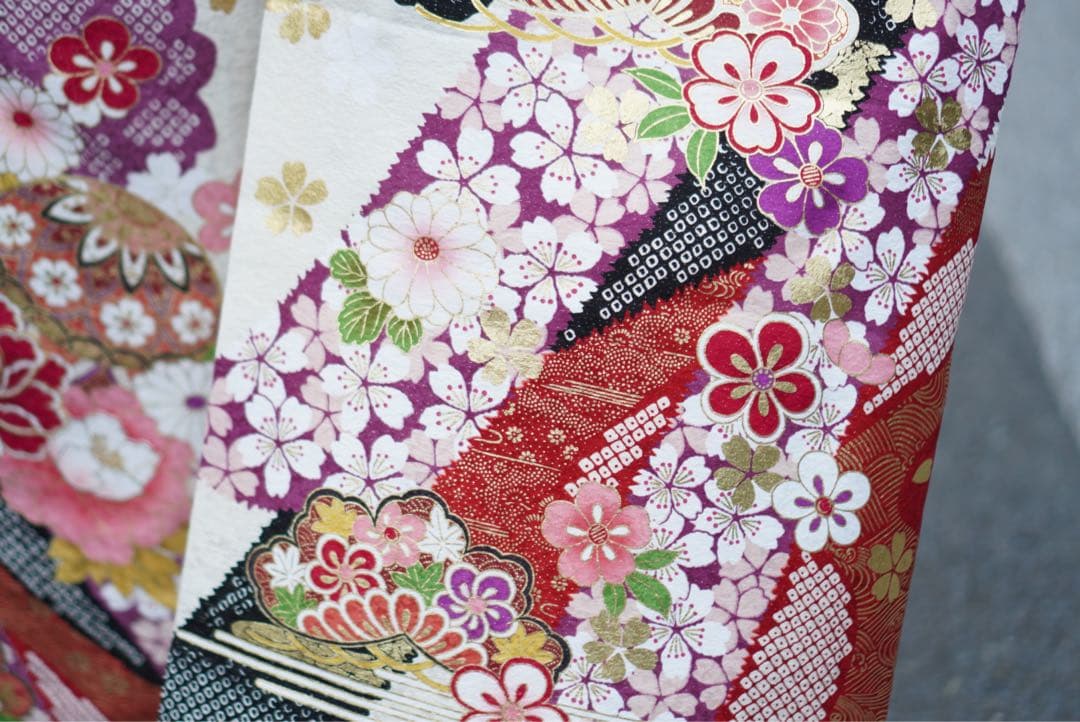 子育てママ⭐︎振袖フルセット【72】正絹　成人式　卒業式