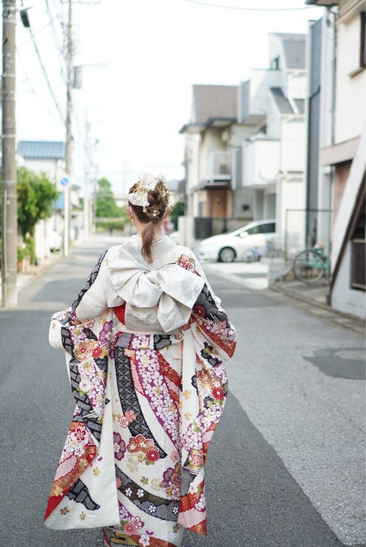 子育てママ⭐︎振袖フルセット【72】正絹　成人式　卒業式