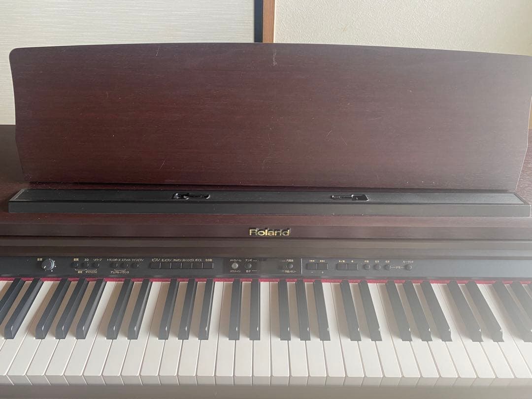 Roland デジタルピアノ 88鍵盤 ダークブラウン　08年製