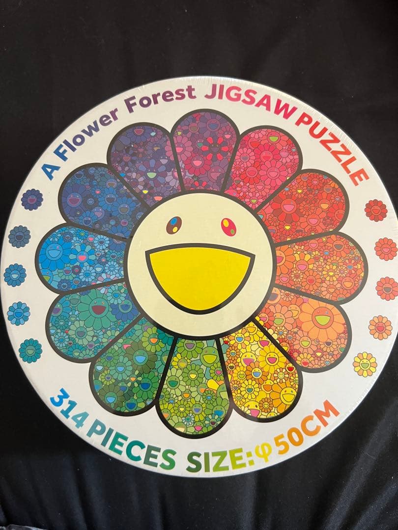 ⭐︎新色⭐︎村上隆　フラワー型　ジグソーパズル　　　カイカイキキ