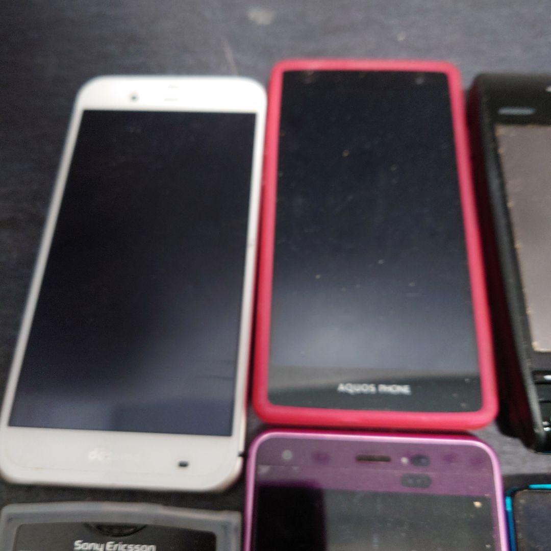 【sakura】①②ジャンク スマホ 現状渡し 部品取り 10個 まとめ