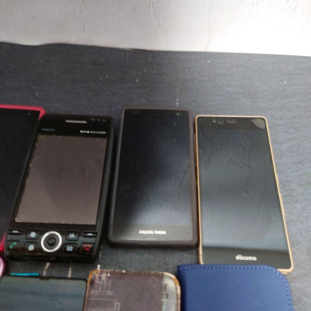 【sakura】①②ジャンク スマホ 現状渡し 部品取り 10個 まとめ