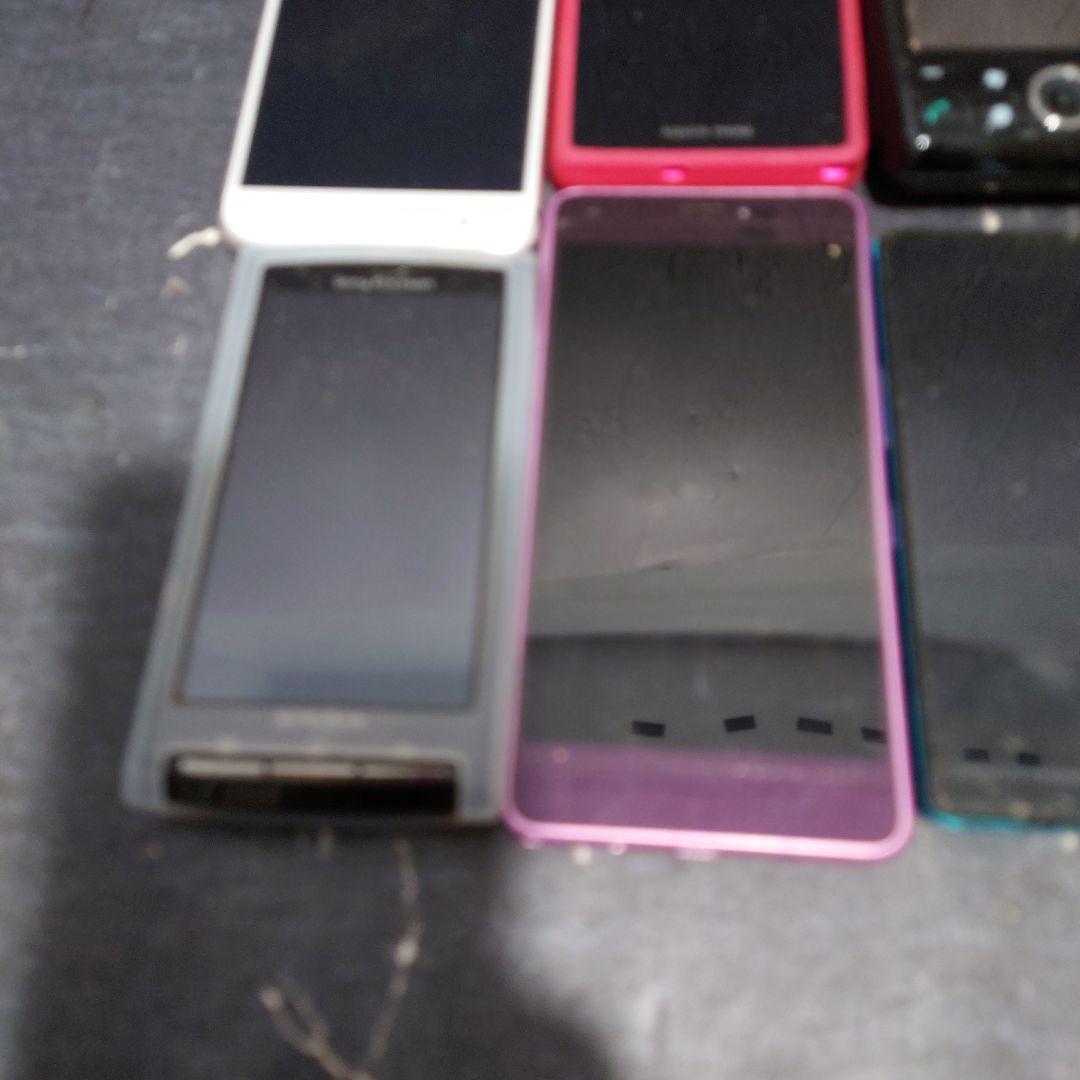 【sakura】①②ジャンク スマホ 現状渡し 部品取り 10個 まとめ