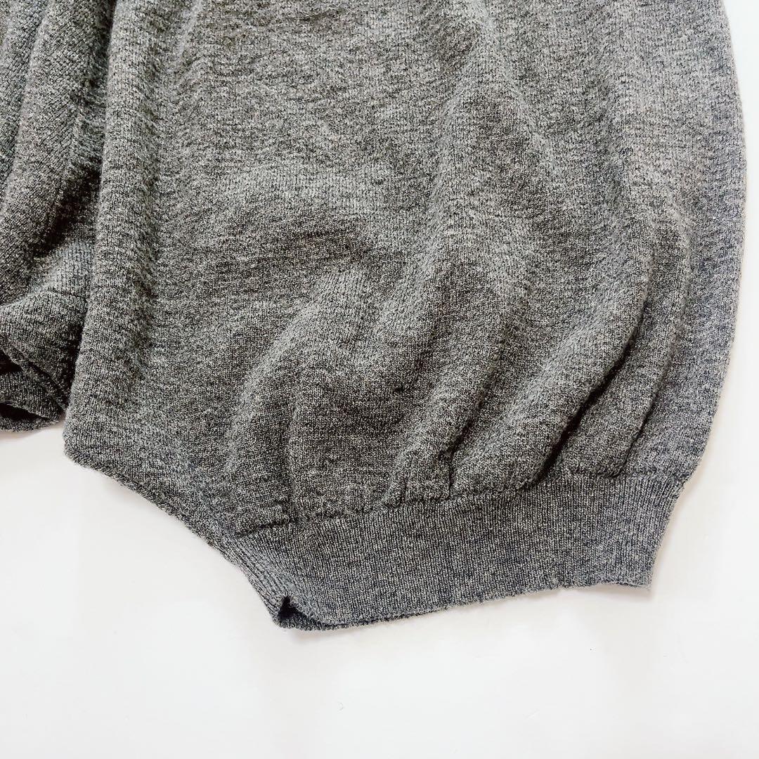 フォルメデエクスプレッション メンズニットサルエルパンツ チャコール Mサイズ