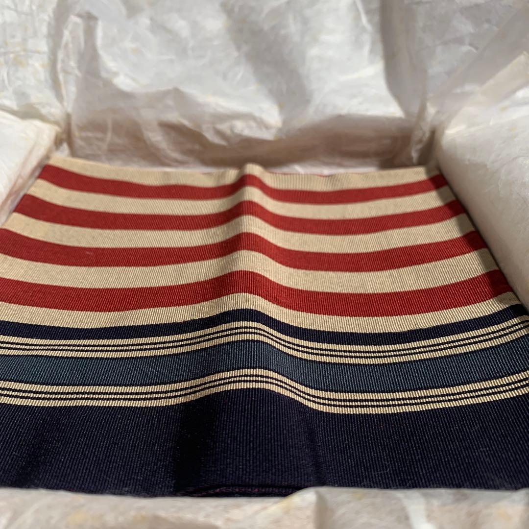 袋師土田友湖『弥兵衛間道』袱紗帛紗　千家十職　茶道具　表千家　共箱　稀少