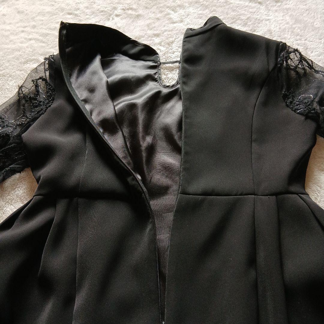 【美品】niana レース ワンピース ドレス 結婚式 お呼ばれ 低身長さん