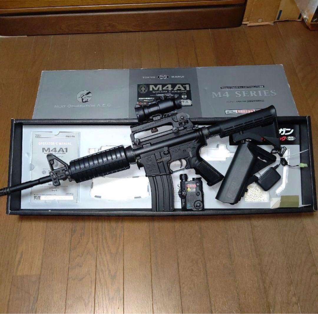 東京マルイ 次世代　M4A1 SOCOM 即サバゲーセット　メーカーOH済み