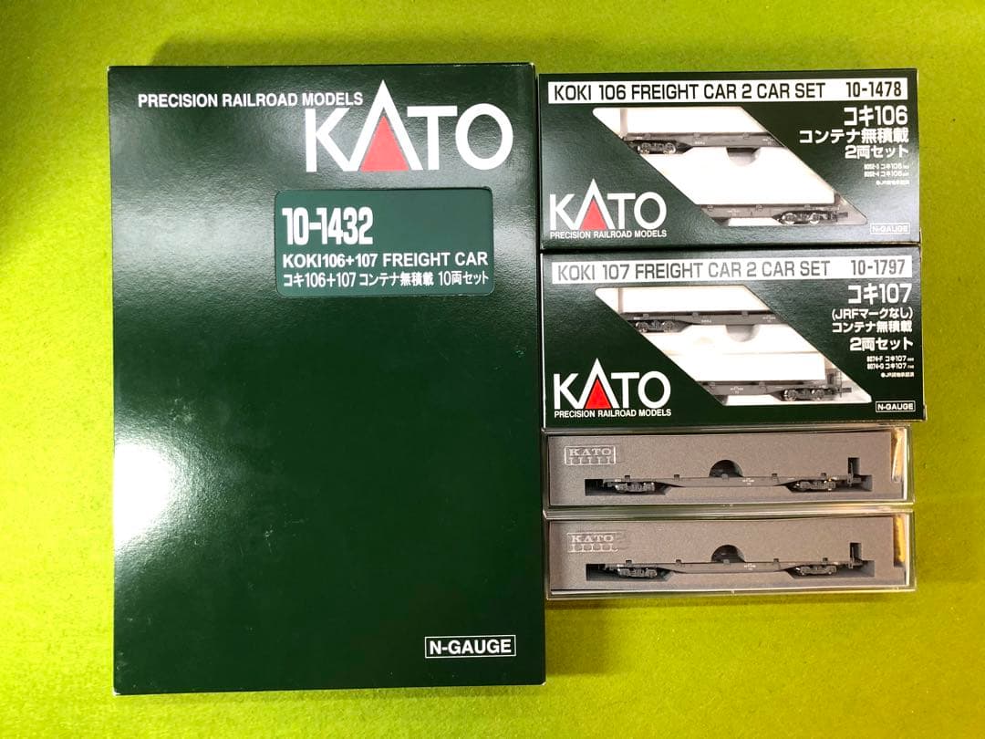 KATO 10-1432 コキ106 + 107 (10両 + 6両セット)