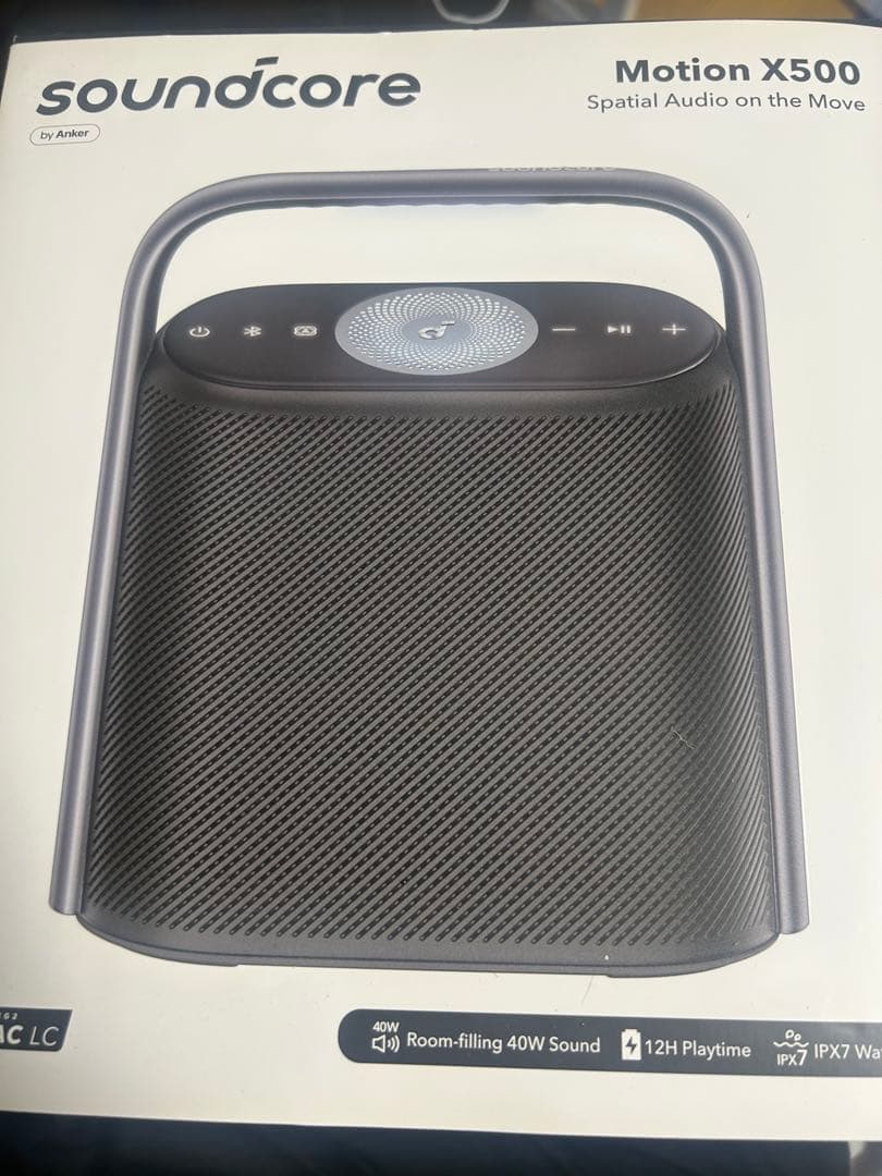 soundcor motion X500 Ankerスピーカー