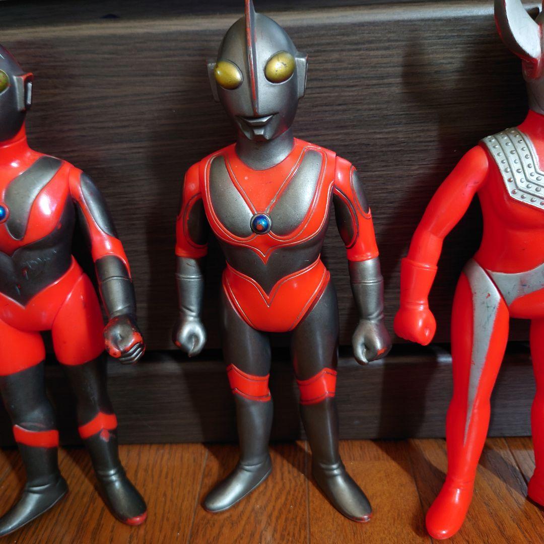 当時物ポピー　ソフビ　グレートザウルス約30〜32㌢　9体セット