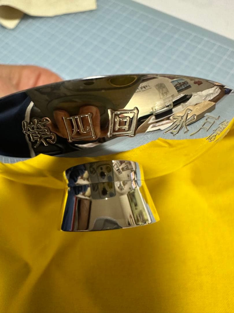 銀杯　徳川家葵のデザイン