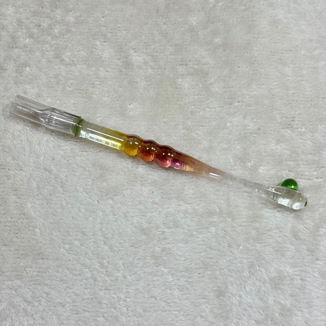 【未使用】川西硝子 ガラスペン 十二 グラデーション 希少品