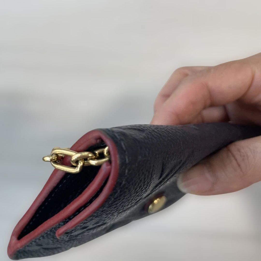 ルイヴィトン ポシェットクレ アンプラント マリーヌルージュ