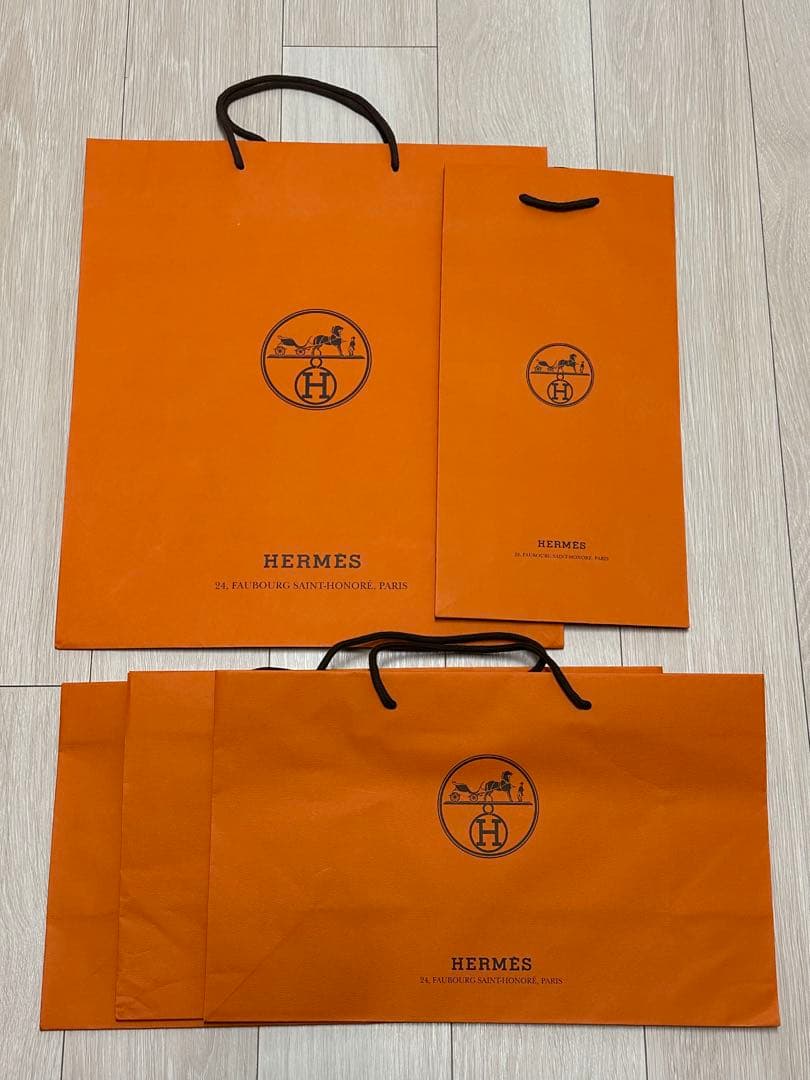 エルメス⭐︎紙袋42枚+箱4個 まとめ売り