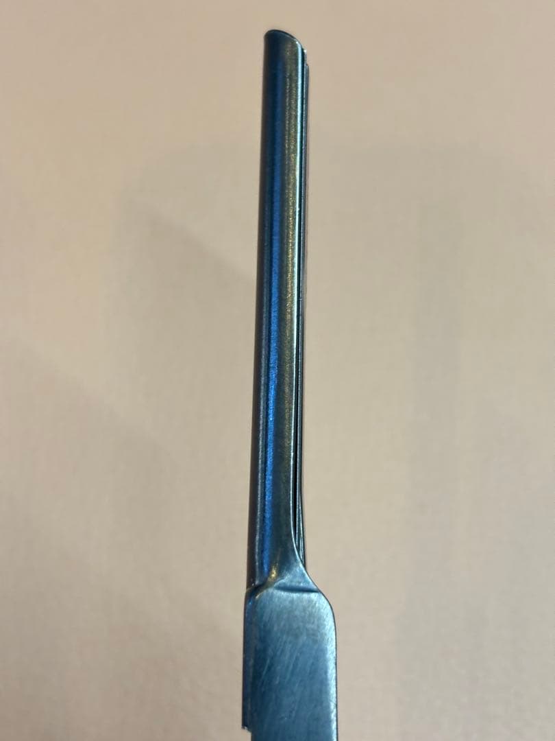 未使用品　LENZ Z-8Rかまぼこ型　半丸8㎜アイロン　理容アイロン