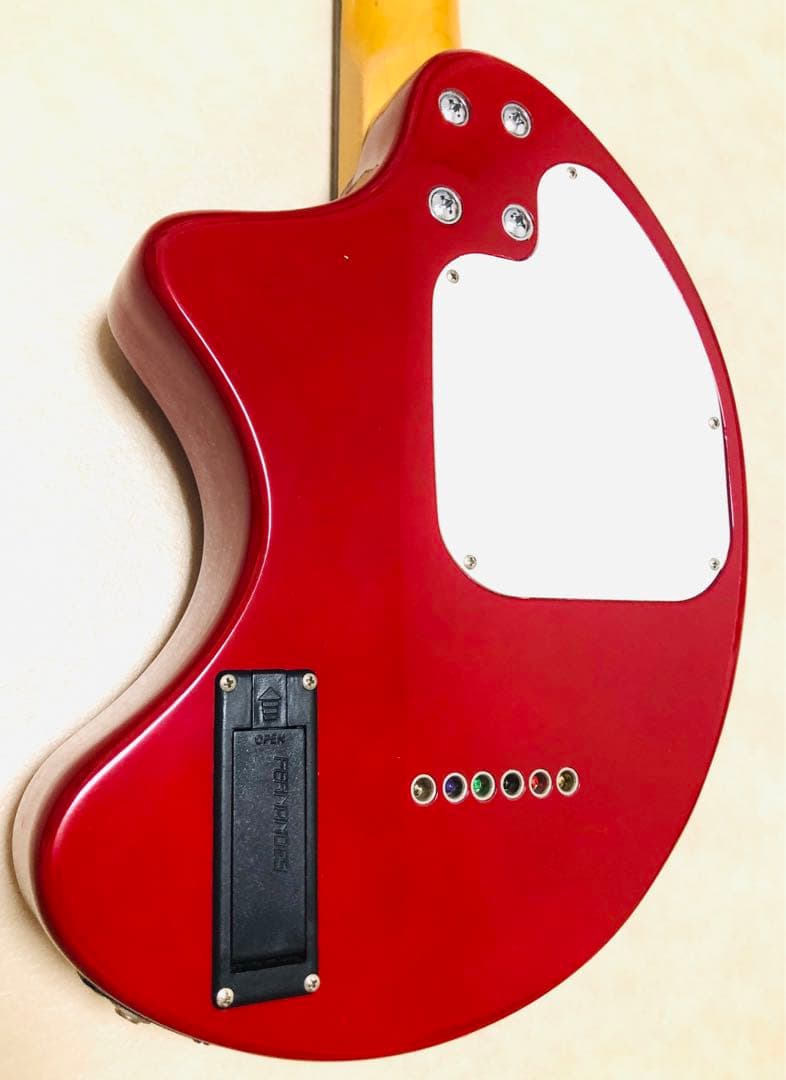 【超美品】ZO-3 レッド アンプ内蔵ミニギター 専用ケース付 ぞーさん