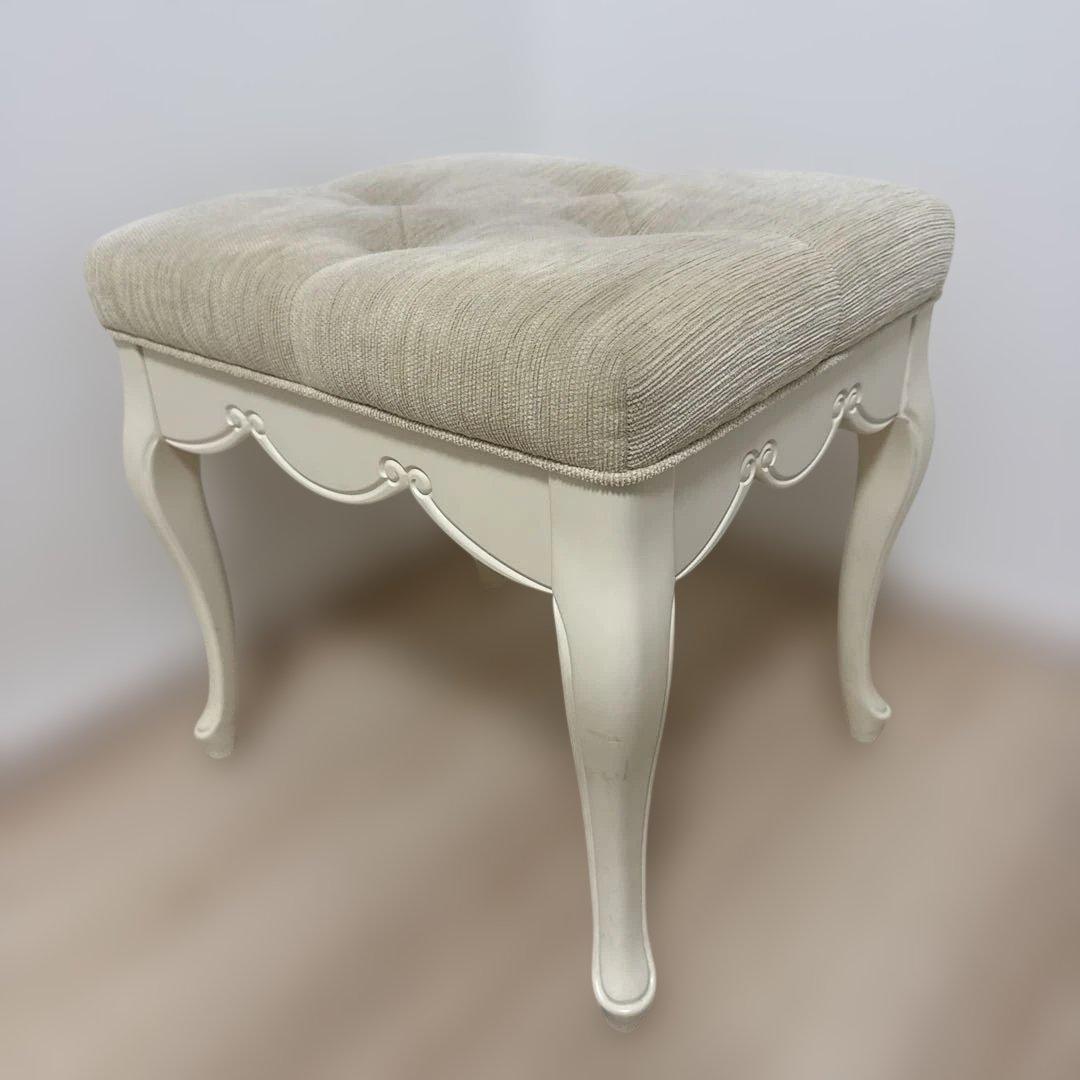 スツール 東海家具 Fleur 猫足 ロココ