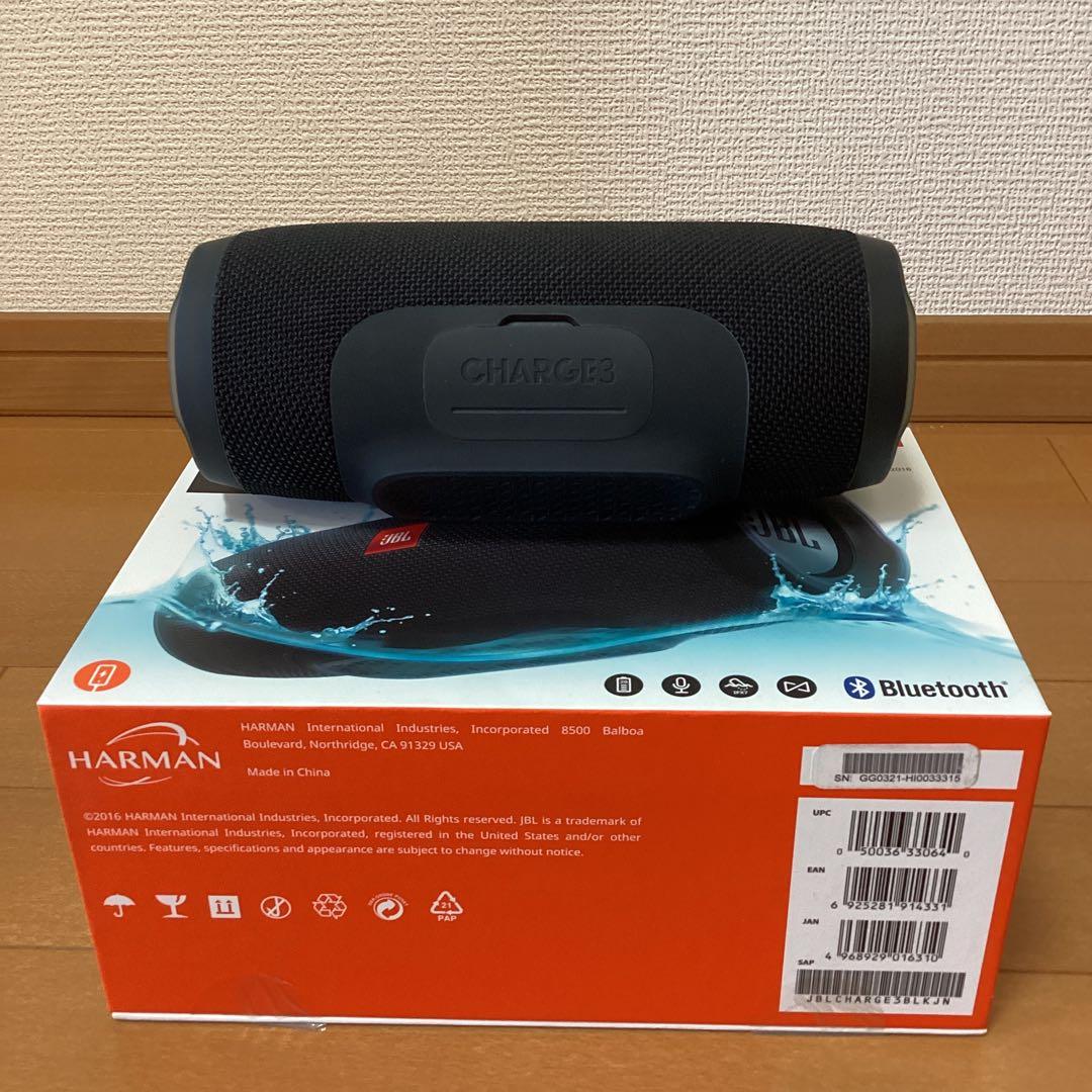 JBL ポータブルBluetoothスピーカー　CHARGE3