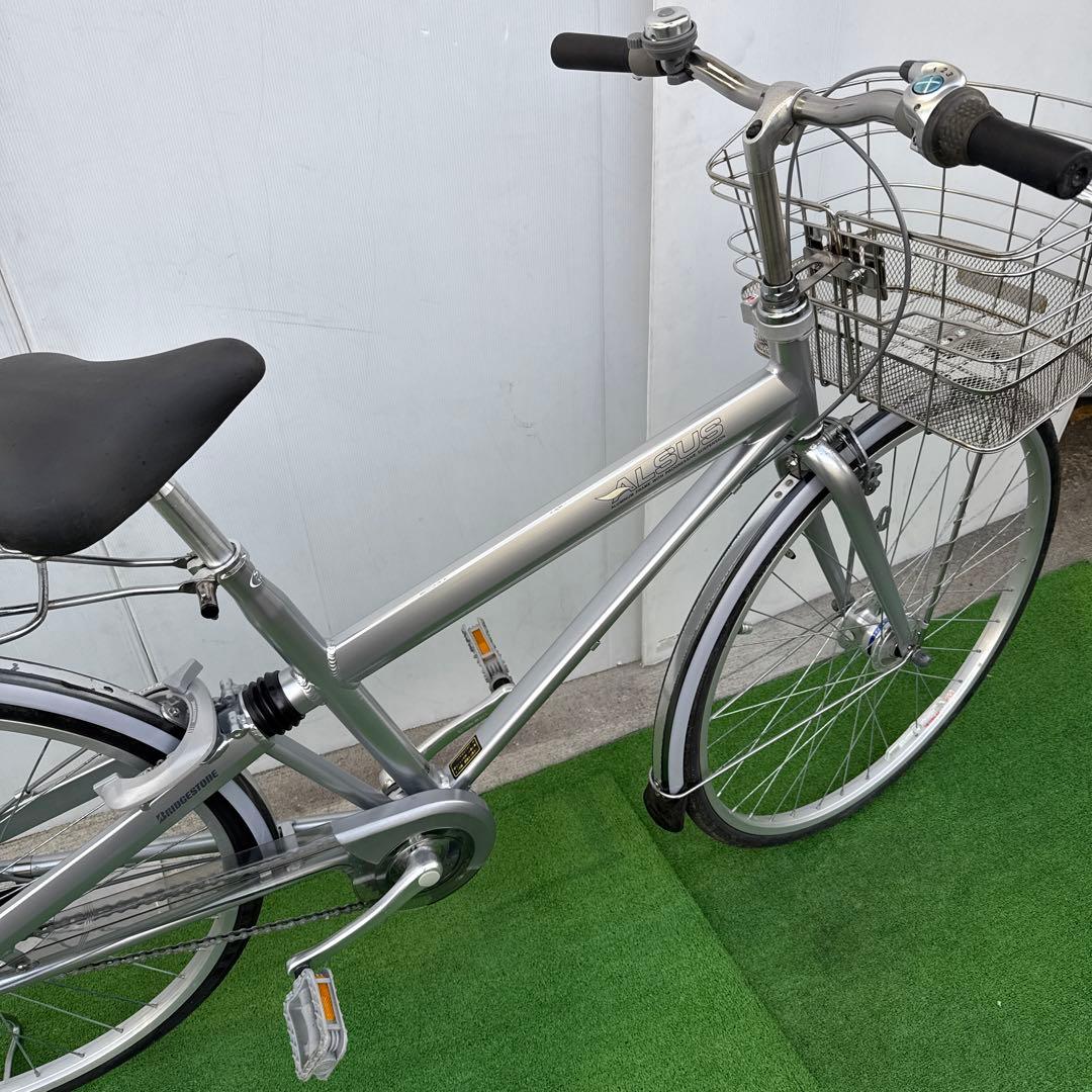 ブリヂストン 自転車27インチ 内3速 オートライト 美品 とても綺麗
